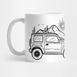 Let’s Go Off-road x Black Mug